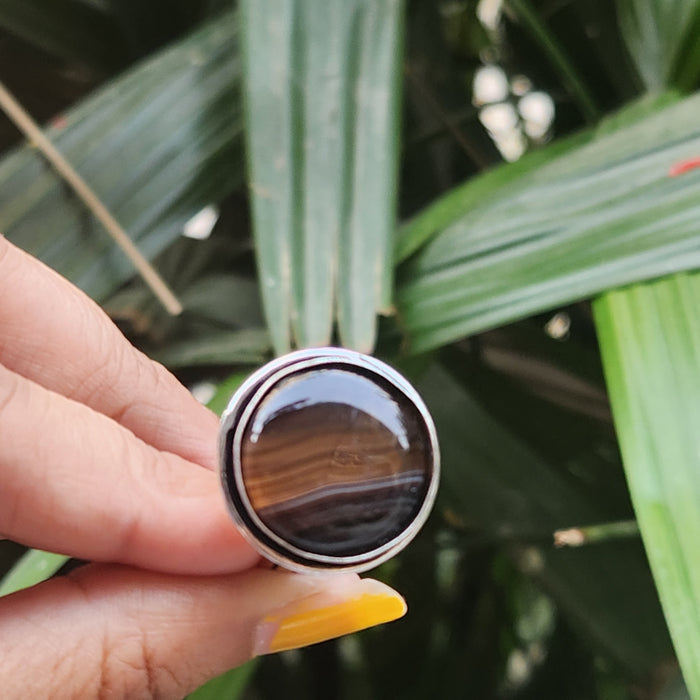 Certified Sulemani Hakik Adjustable Rings- Design 46