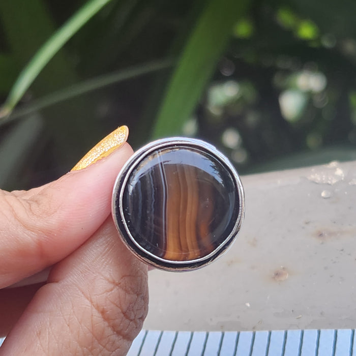 Certified Sulemani Hakik Adjustable Rings- Design 46