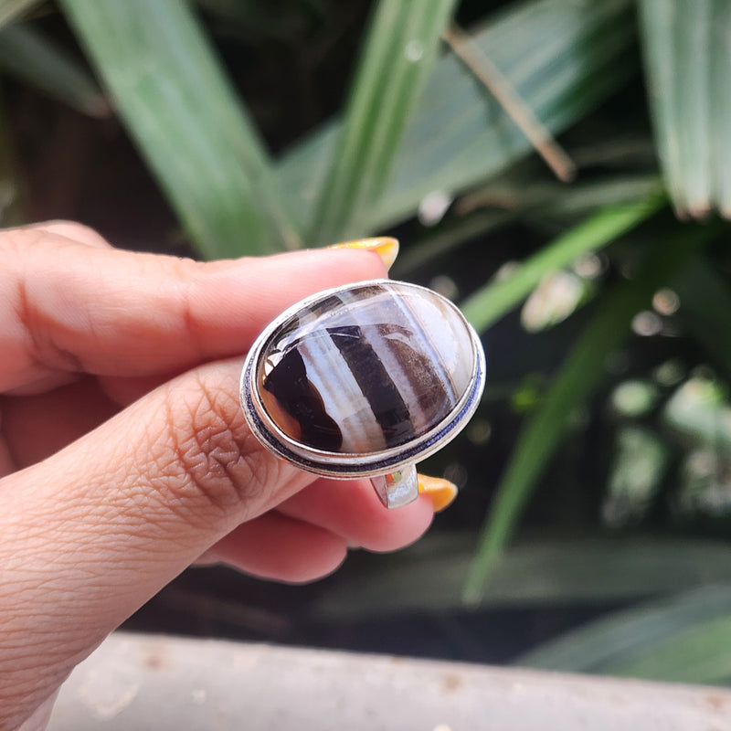 Certified Sulemani Hakik Adjustable Rings- Design 47