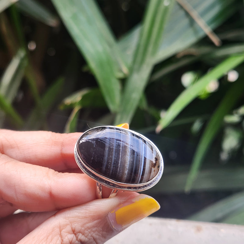 Certified Sulemani Hakik Adjustable Rings- Design 48
