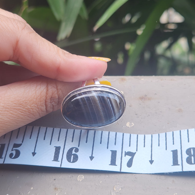 Certified Sulemani Hakik Adjustable Rings- Design 48