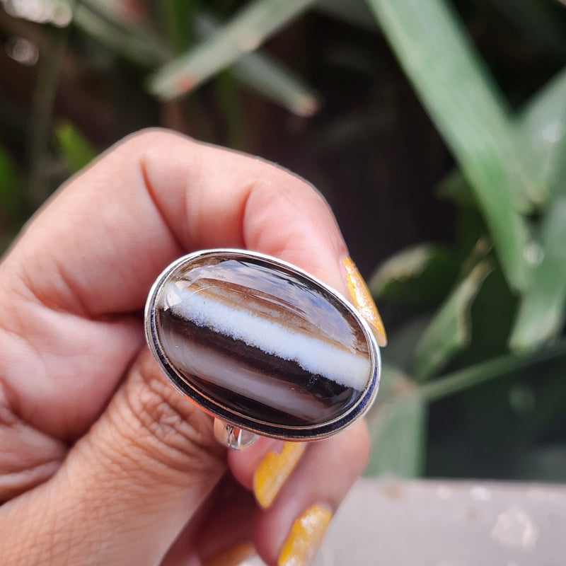 Certified Sulemani Hakik Adjustable Rings- Design 50