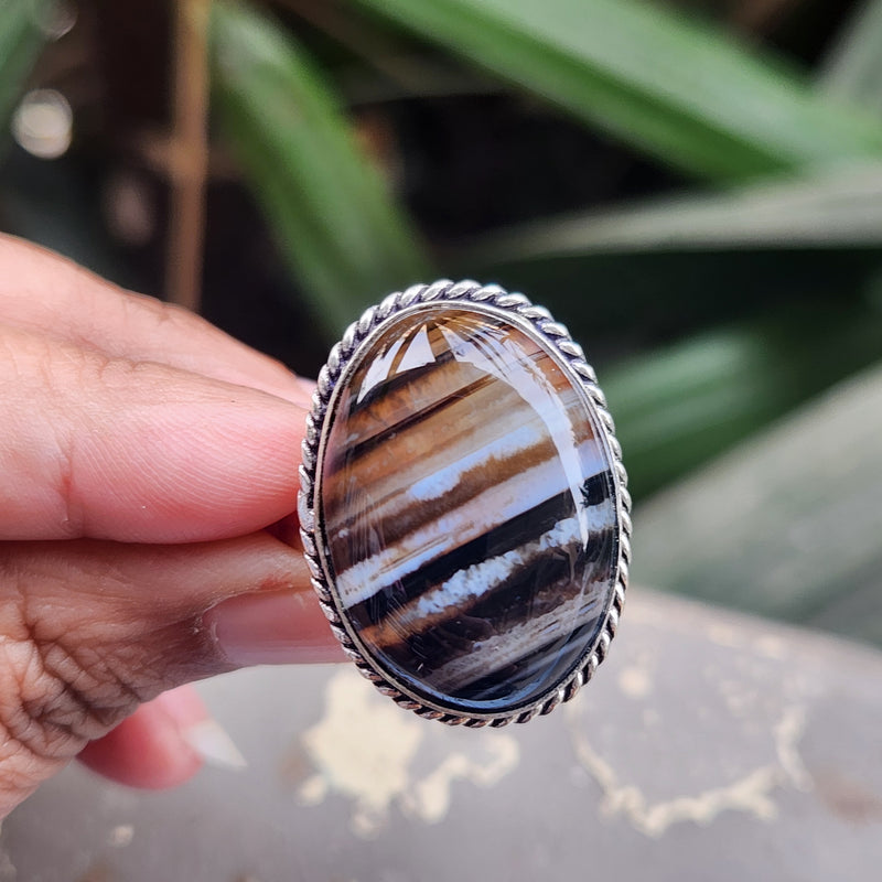 Certified Sulemani Hakik Adjustable Rings- Design 53