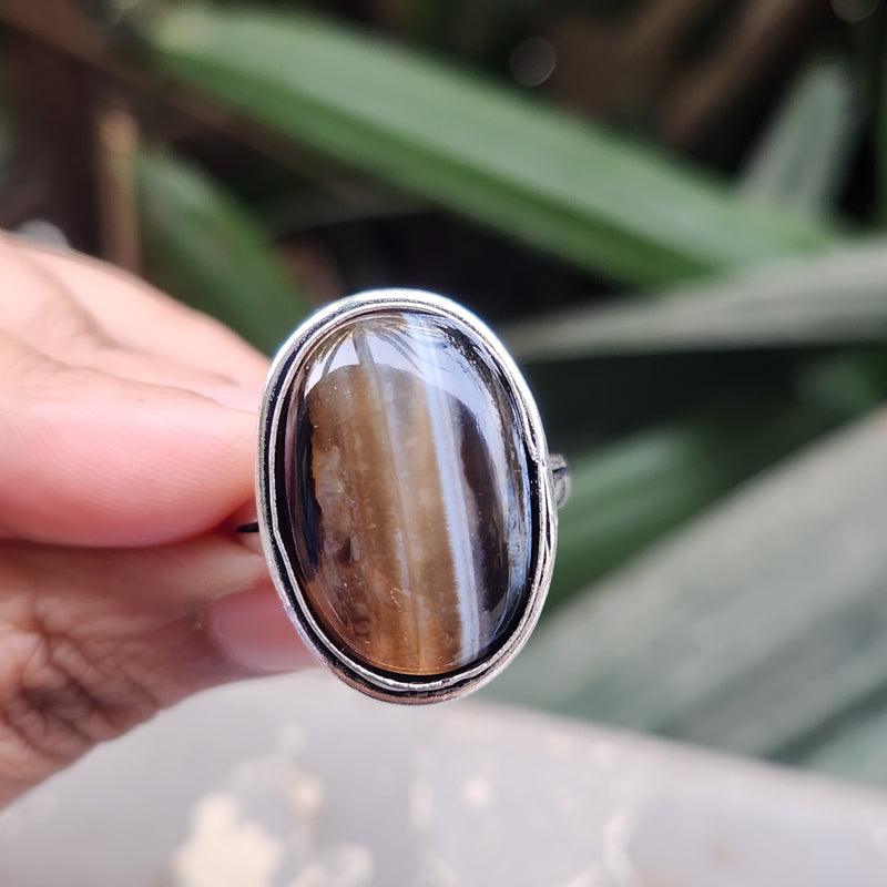 Certified Sulemani Hakik Adjustable Rings- Design 54
