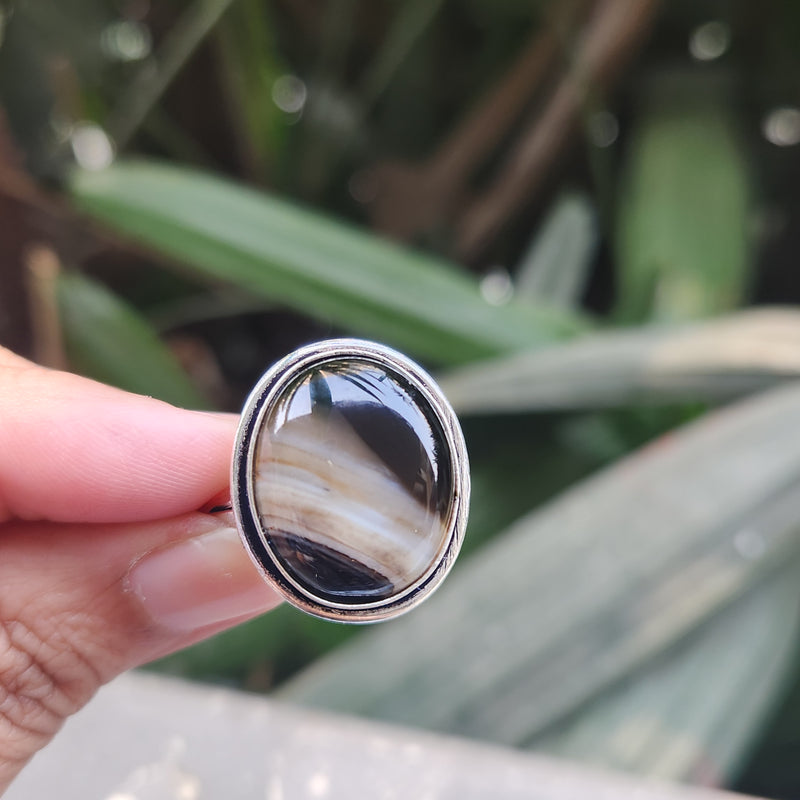 Certified Sulemani Hakik Adjustable Rings- Design 58