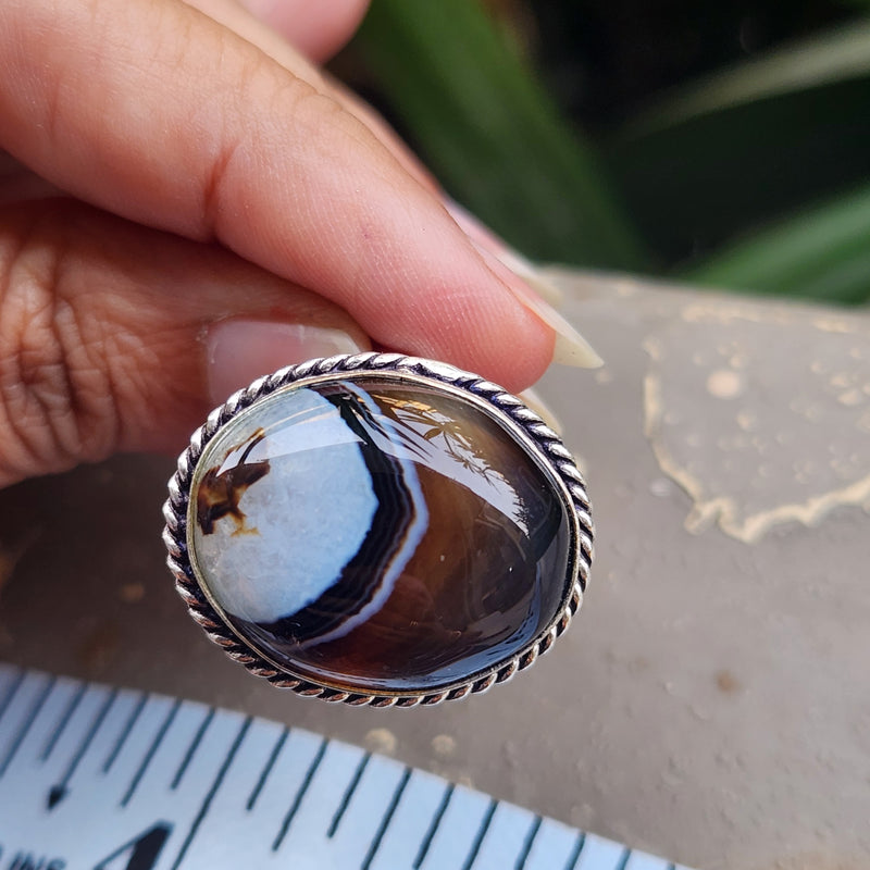Certified Sulemani Hakik Adjustable Rings- Design 62