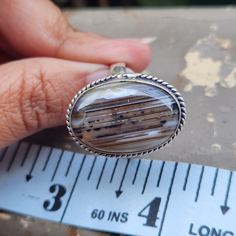 Certified Sulemani Hakik Adjustable Rings- Design 63