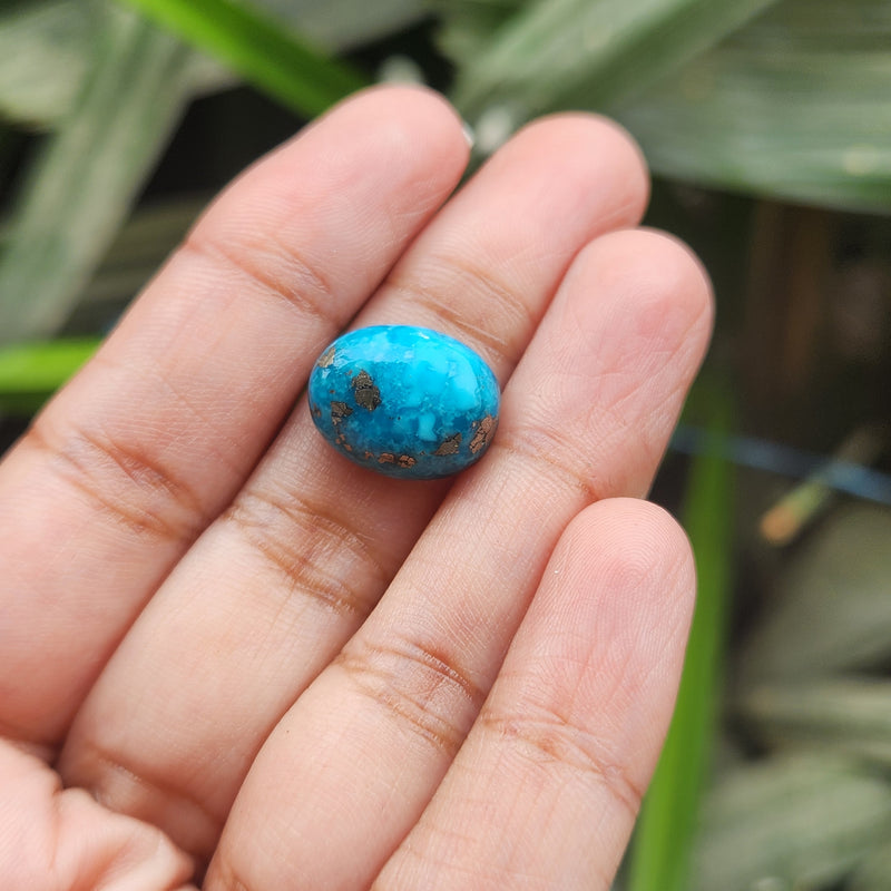 Irani Firoza Turquoise Stone- 9.29 Carat