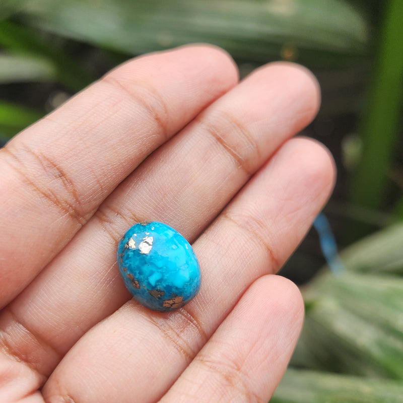 Irani Firoza Turquoise Stone- 9.29 Carat