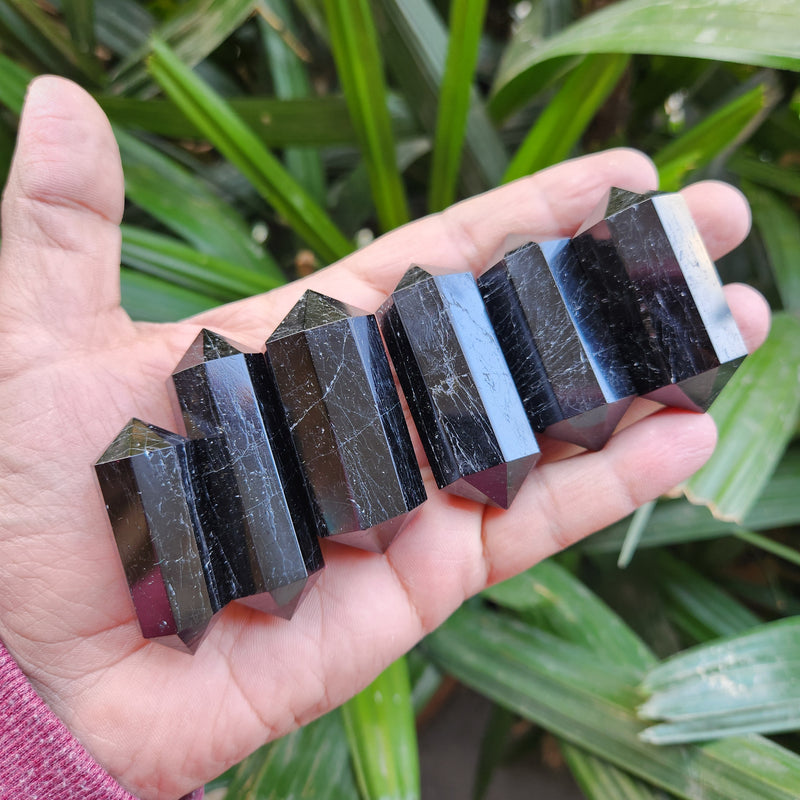 Black Tourmaline Double Sided Terminator