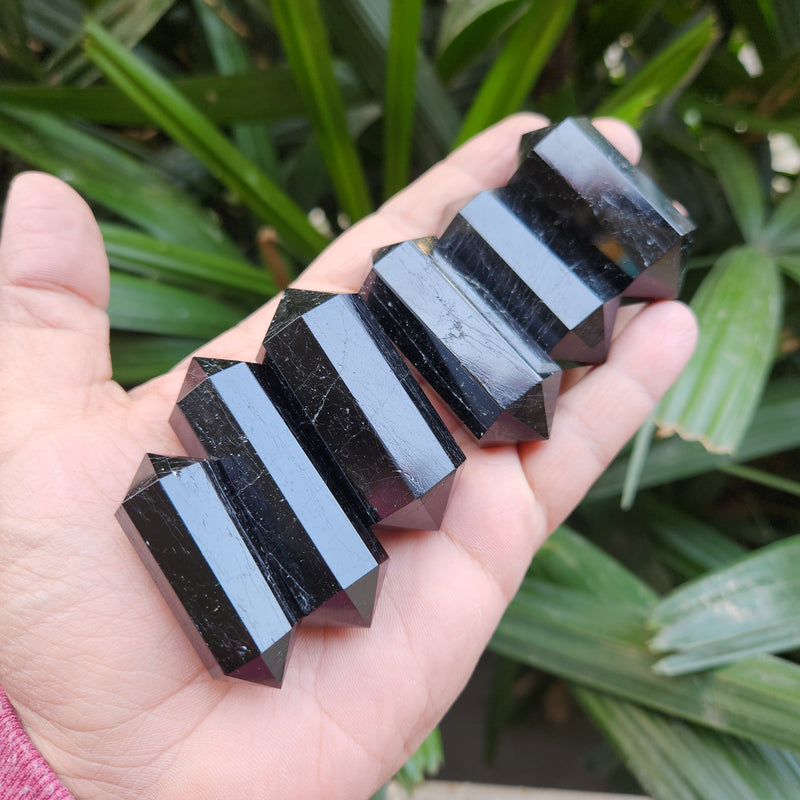 Black Tourmaline Double Sided Terminator