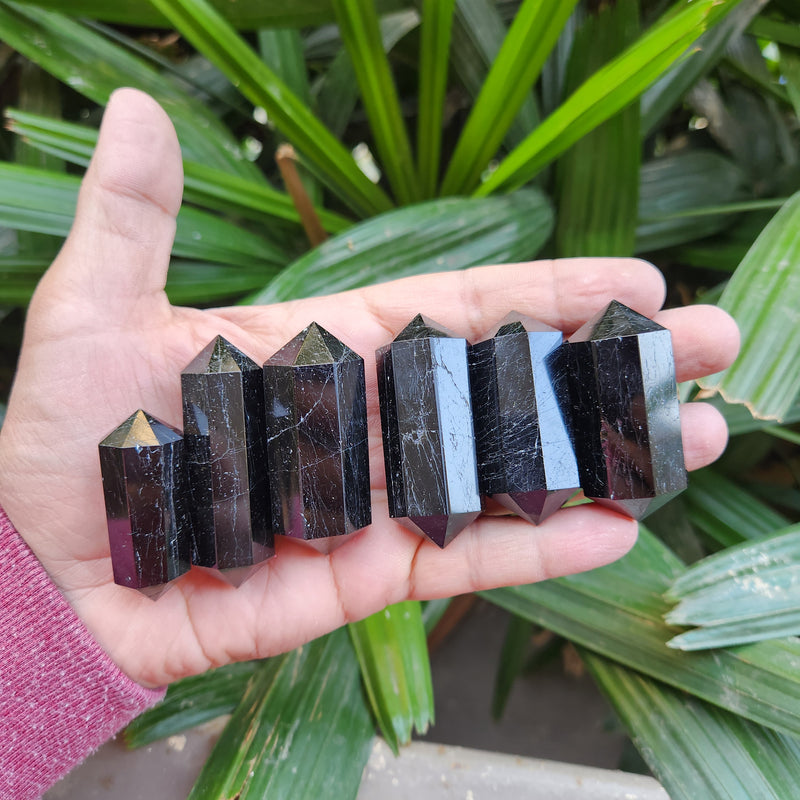 Black Tourmaline Double Sided Terminator