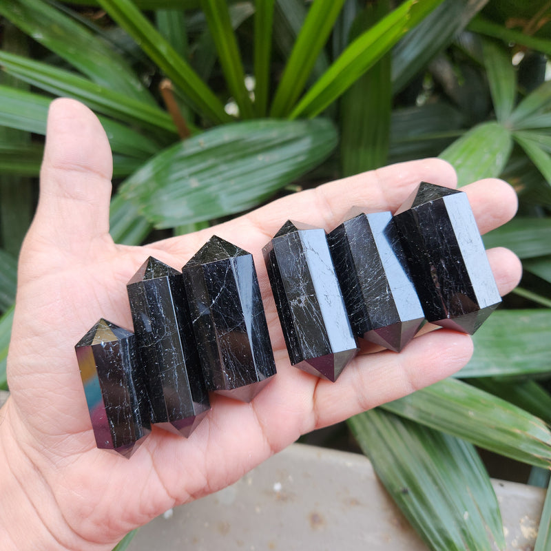 Black Tourmaline Double Sided Terminator