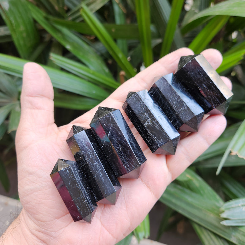 Black Tourmaline Double Sided Terminator