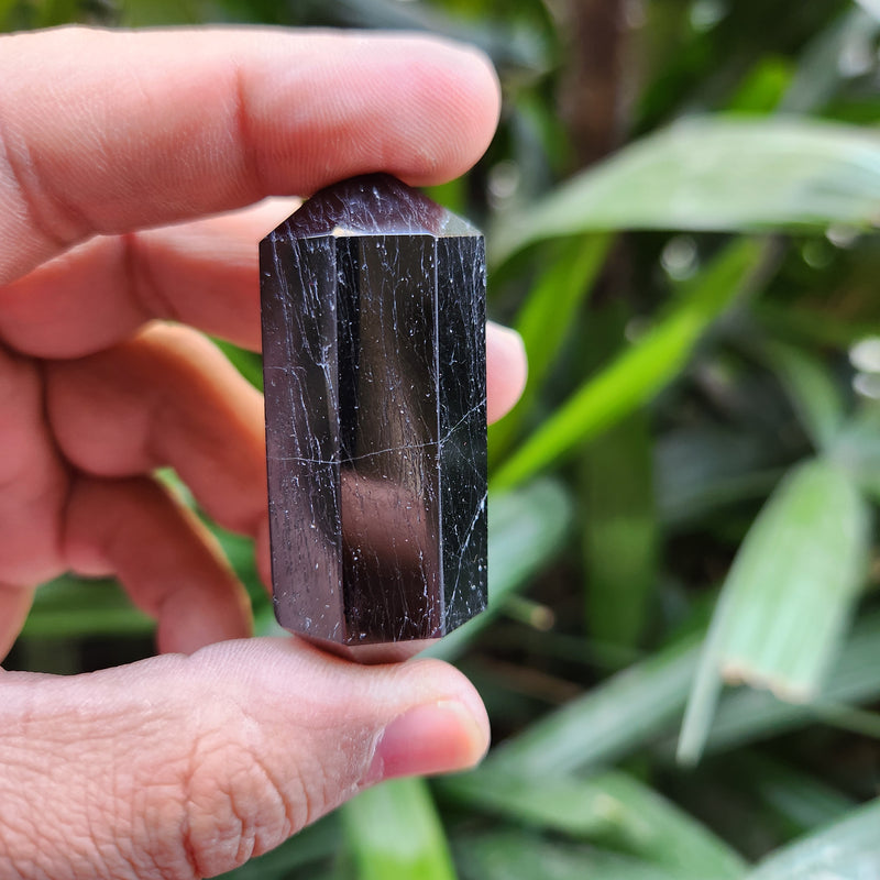Black Tourmaline Double Sided Terminator