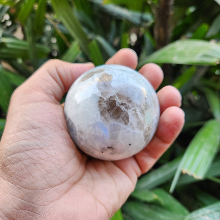 Rainbow Moonstone Crystal Ball Sphere
