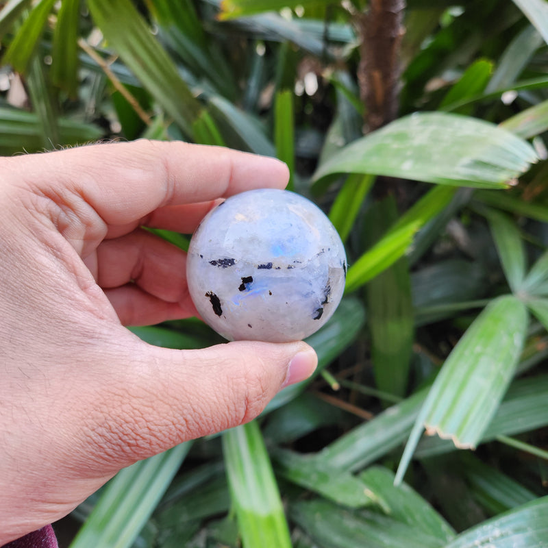 Rainbow Moonstone Crystal Ball Sphere