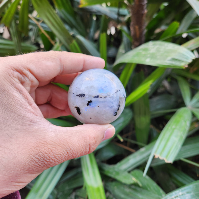Rainbow Moonstone Crystal Ball Sphere