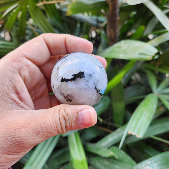 Rainbow Moonstone Crystal Ball Sphere