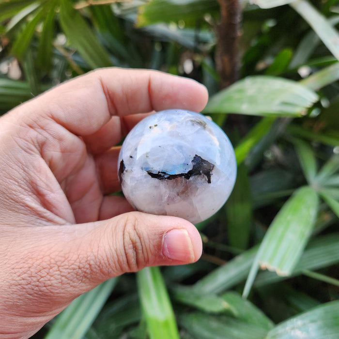 Rainbow Moonstone Crystal Ball Sphere