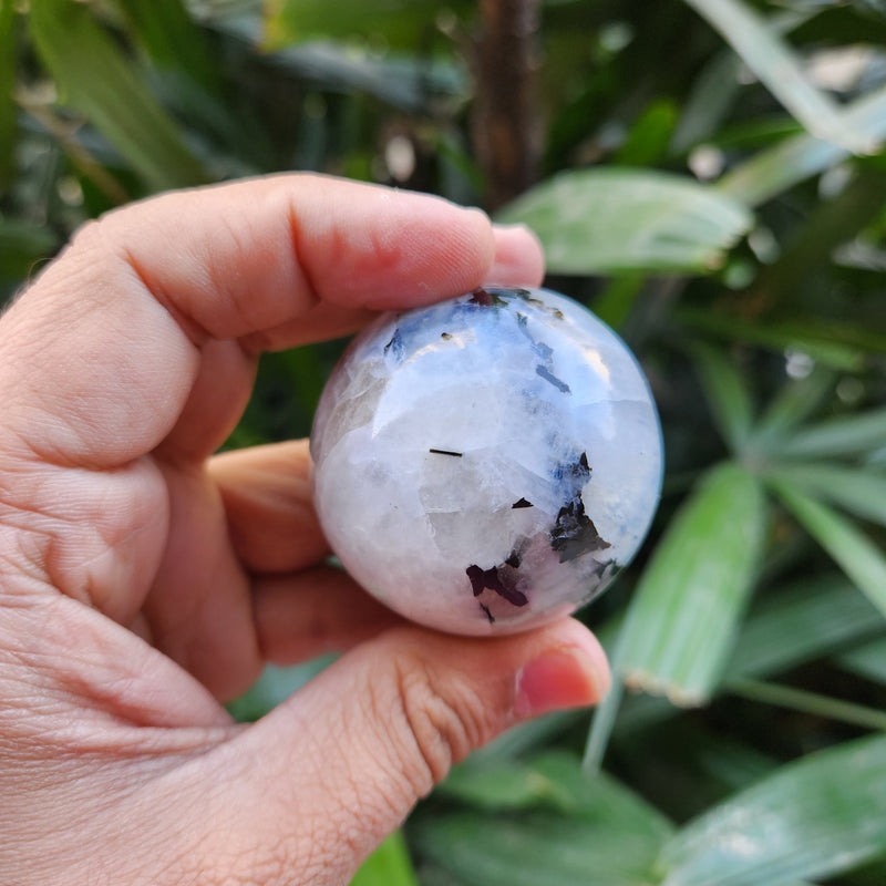 Rainbow Moonstone Crystal Ball Sphere