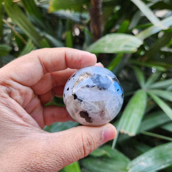Rainbow Moonstone Crystal Ball Sphere