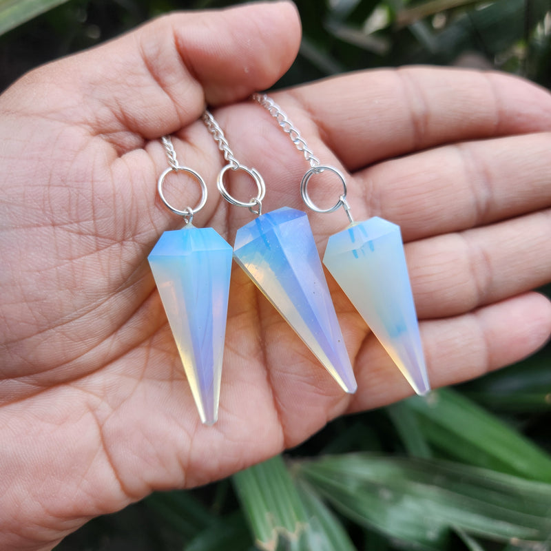 Opalite Crystal Pendulum