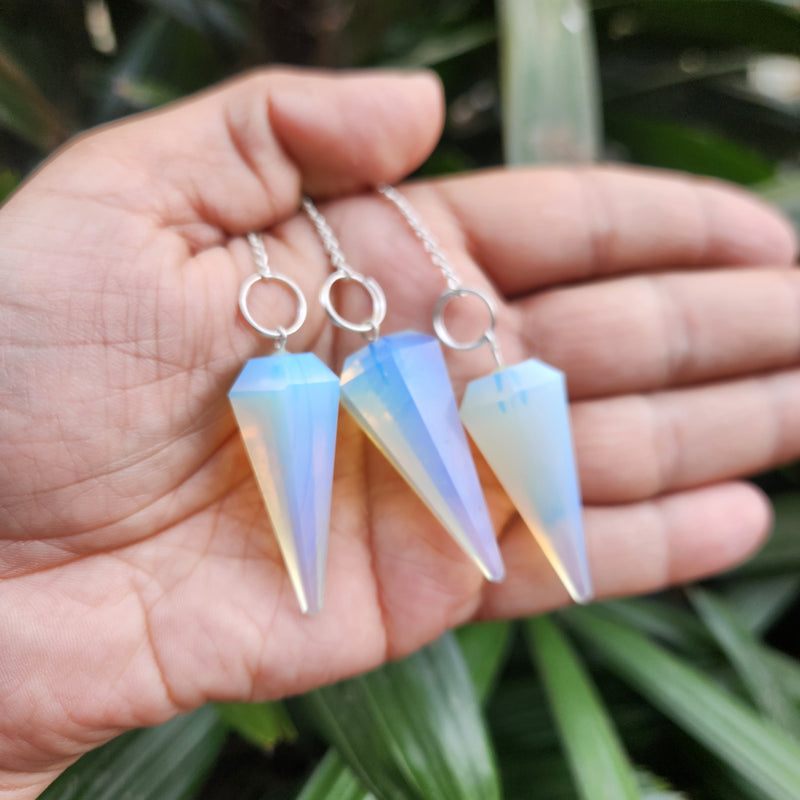 Opalite Crystal Pendulum