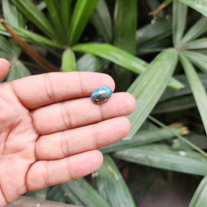 Irani Firoza Turquoise Stone- 9.68 Carat
