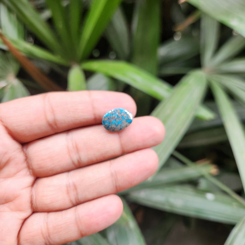 Irani Firoza Turquoise Stone- 9.68 Carat