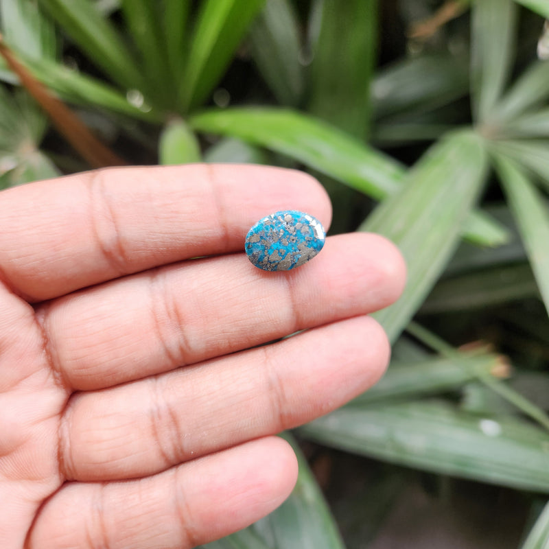 Irani Firoza Turquoise Stone- 9.68 Carat
