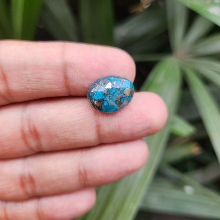 Irani Firoza Turquoise Stone- 9.25 Carat