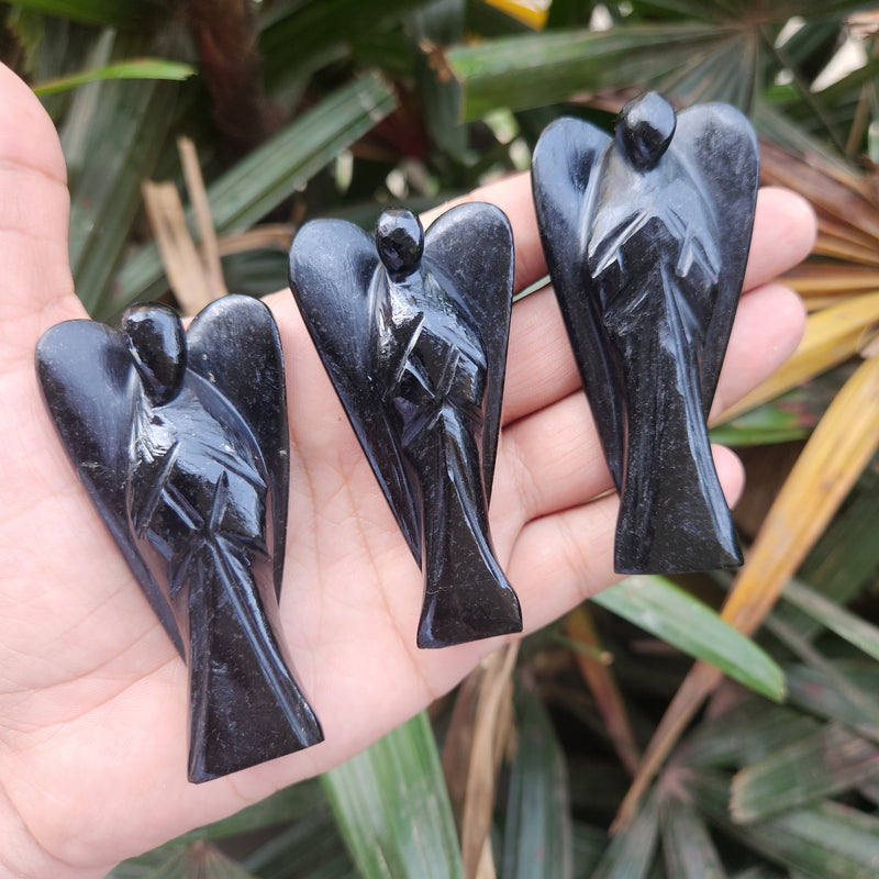 Black Tourmaline Angel