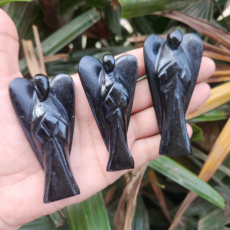Black Tourmaline Angel