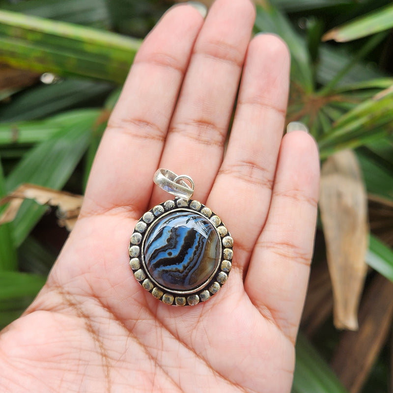 Certified Sulemani Hakik Pendants- P25