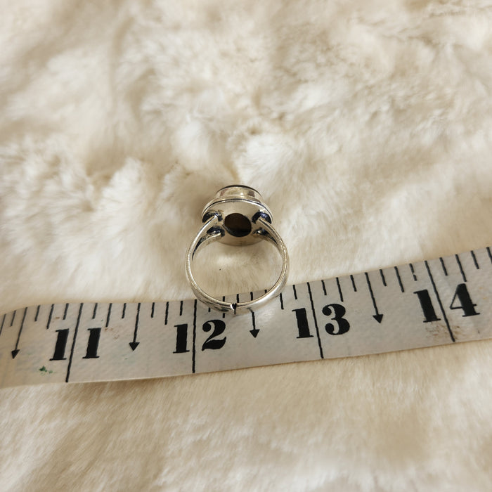 Certified Tiger Eye Adjustable Ring -R16