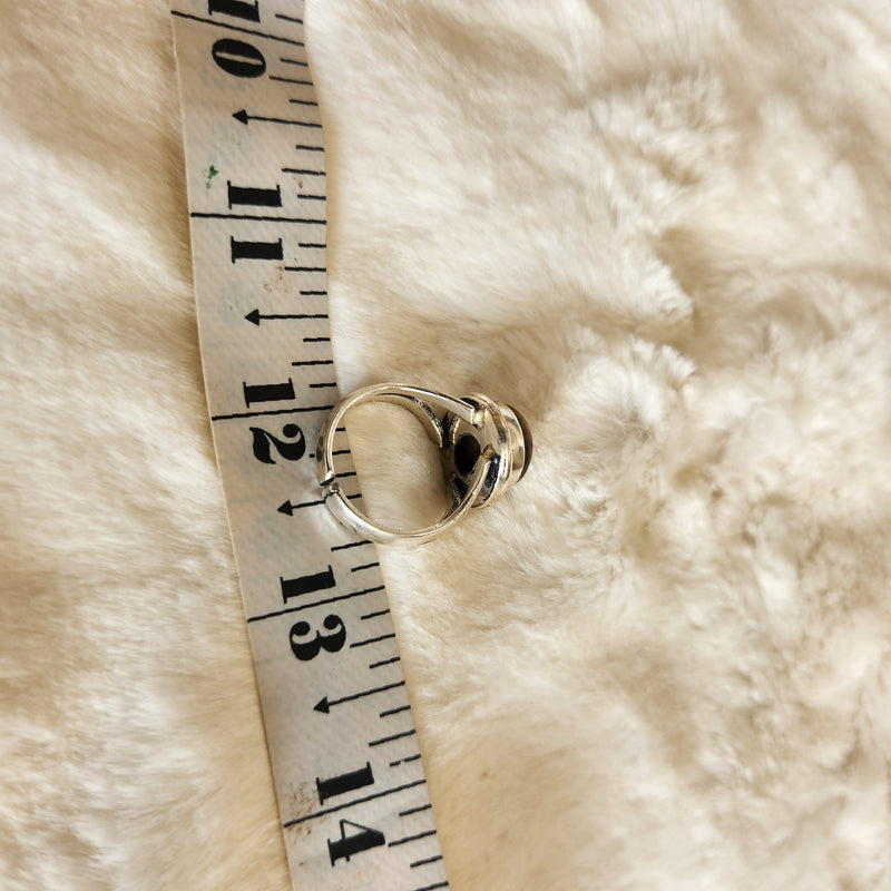 Certified Tiger Eye Adjustable Ring -R18
