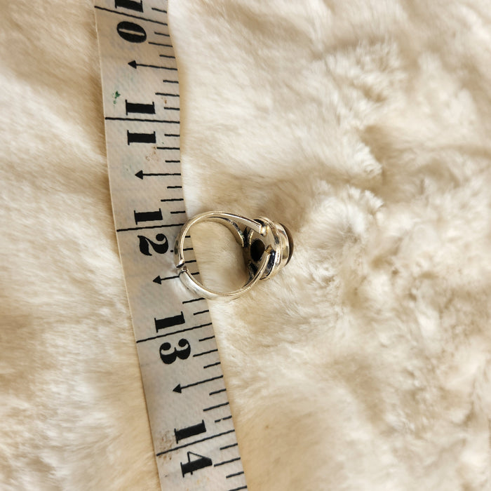 Certified Tiger Eye Adjustable Ring -R18