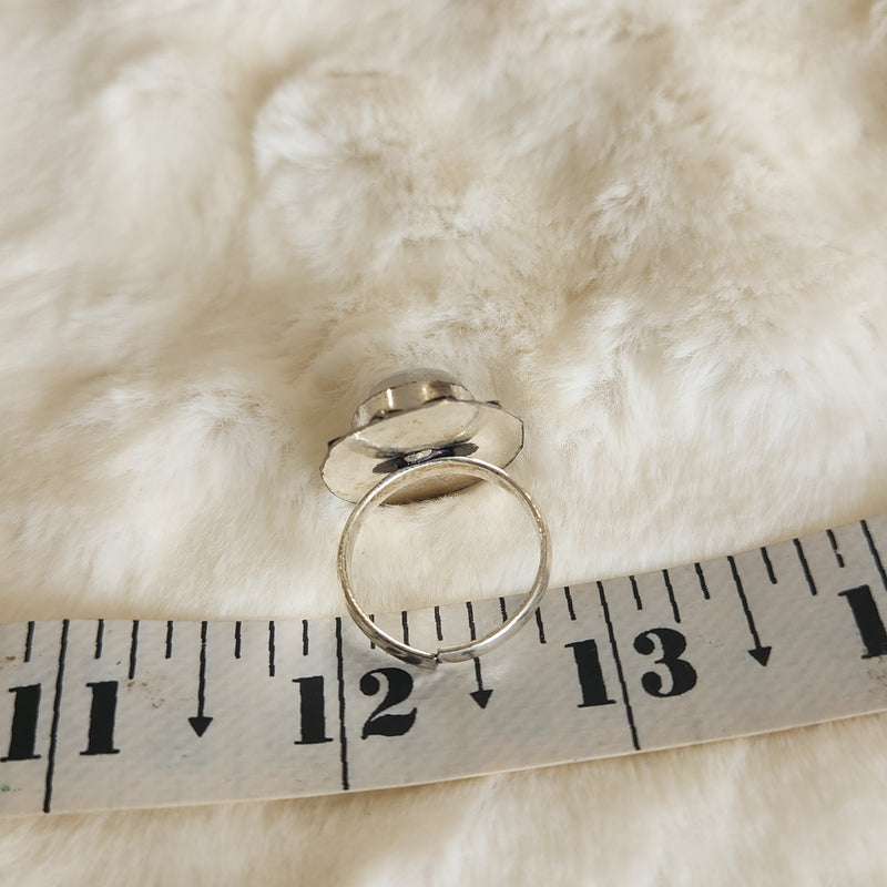 Certified Moonstone Adjustable Ring-R33