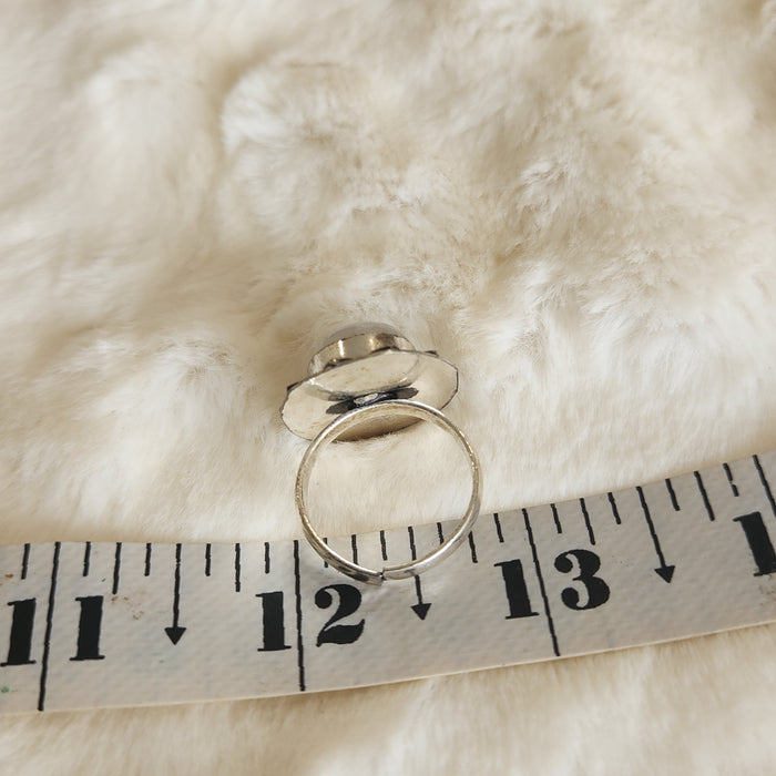 Certified Moonstone Adjustable Ring-R33