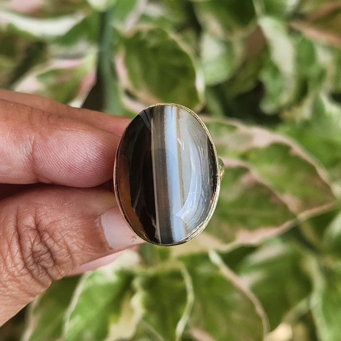 Certified Sulemani Hakik Adjustable Rings- Design 84