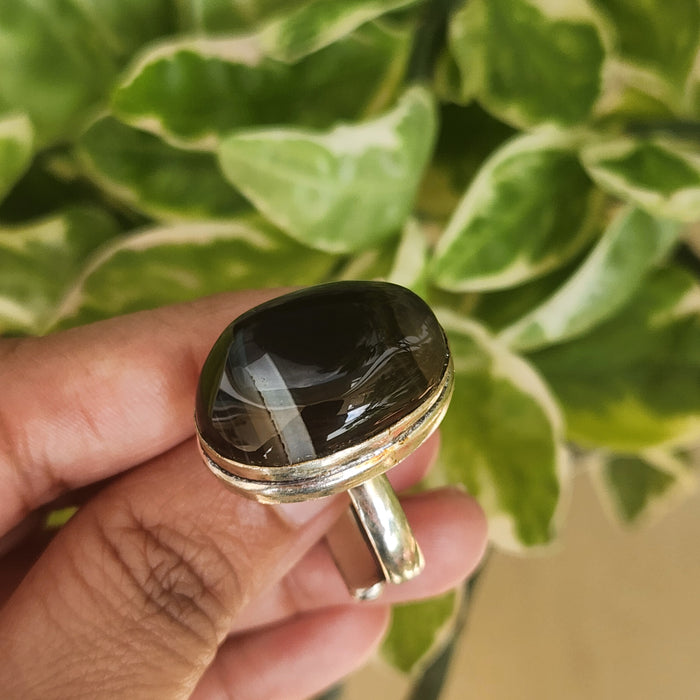 Certified Sulemani Hakik Adjustable Rings- Design 85