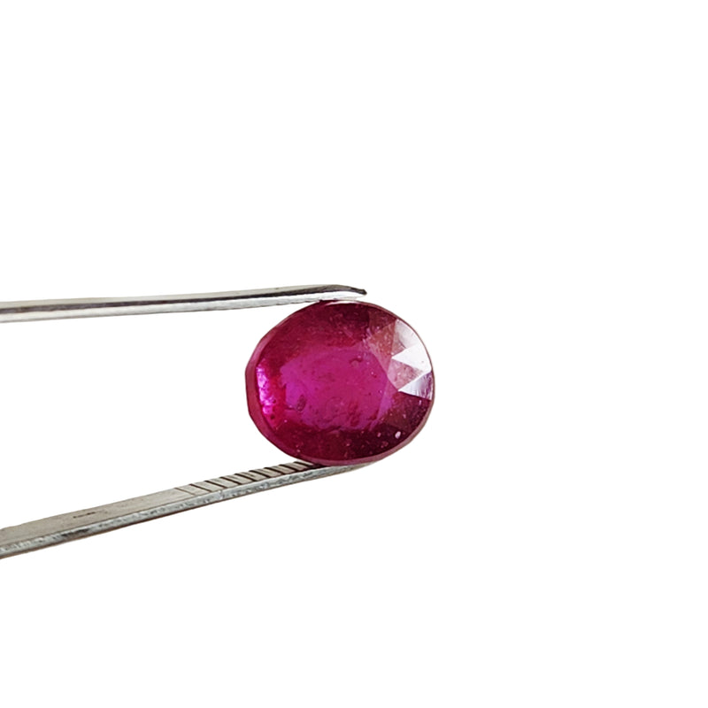 Ruby (Manik) Gemstone - 8.07 ct