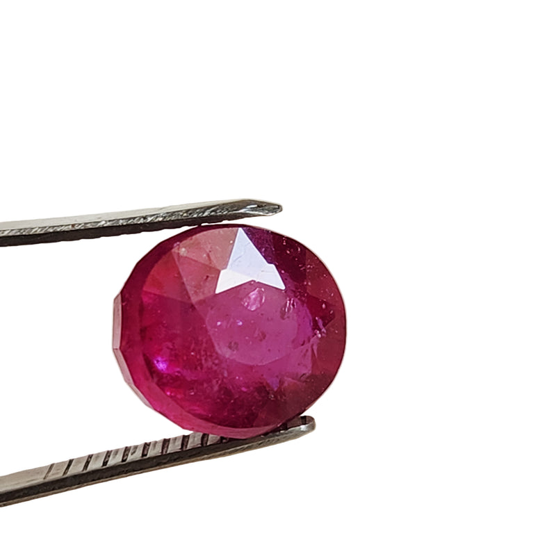 Ruby (Manik) Gemstone - 8.07 ct