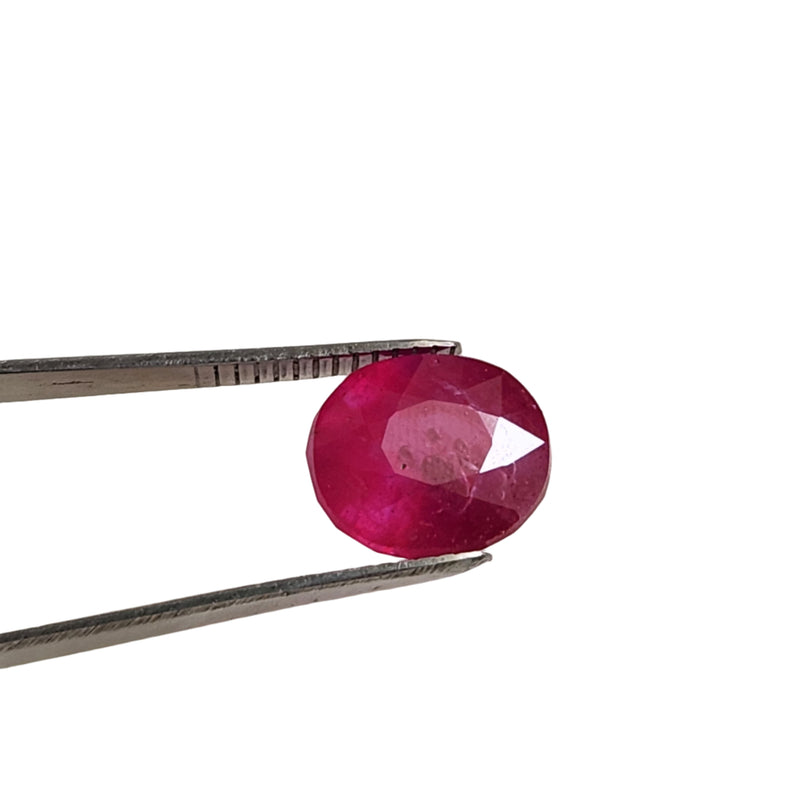 Ruby (Manik) Gemstone - 7.54 ct