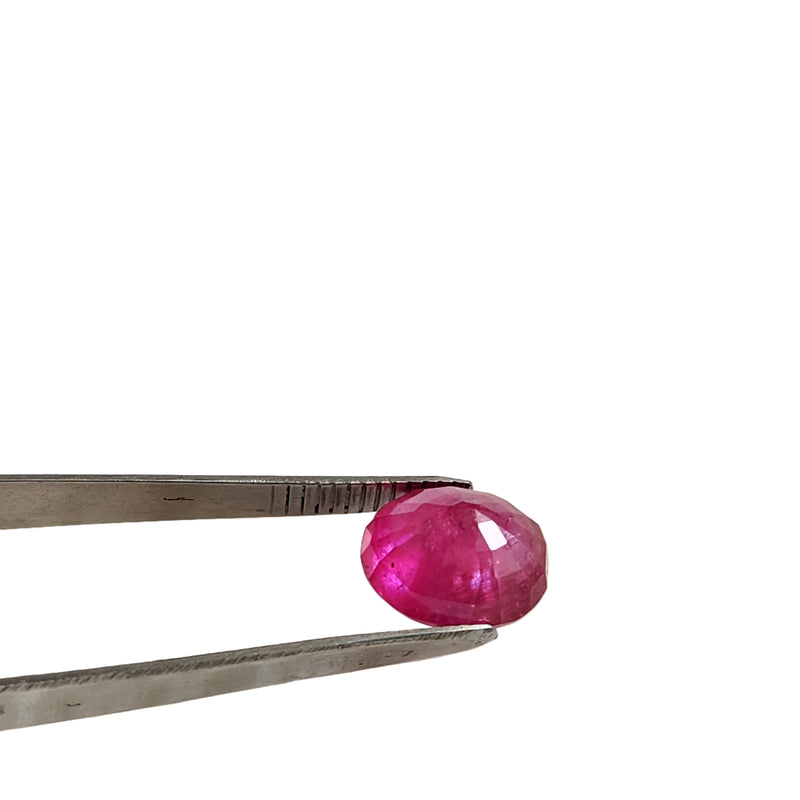 Ruby (Manik) Gemstone - 7.54 ct