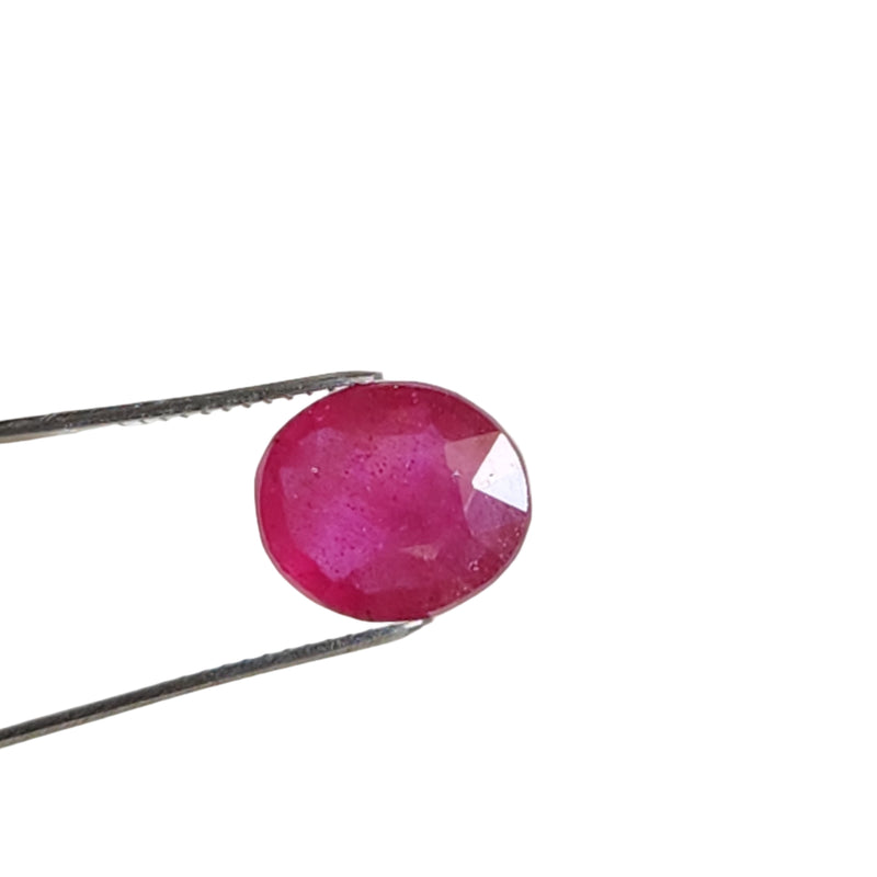 Ruby (Manik) Gemstone - 6.93 ct