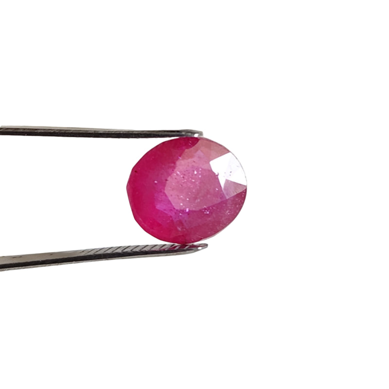 Ruby (Manik) Gemstone - 6.93 ct