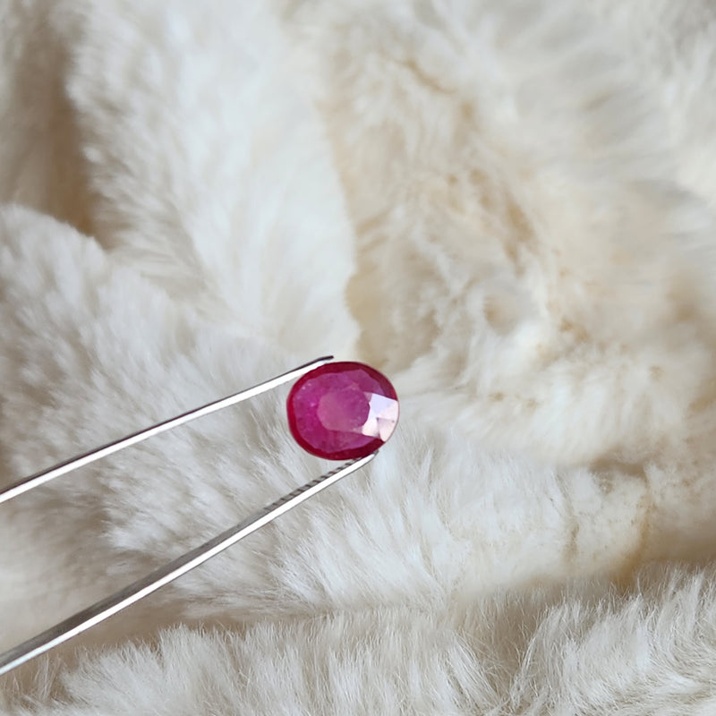 Ruby (Manik) Gemstone - 4.76 ct