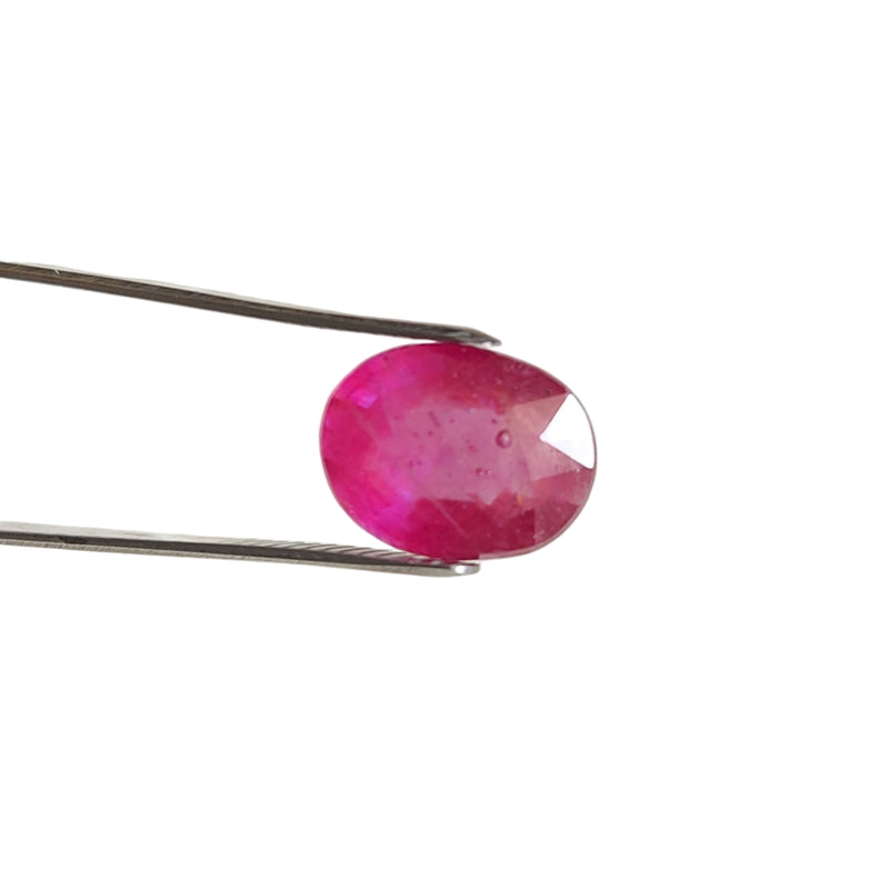 Ruby (Manik) Gemstone - 7.14 ct